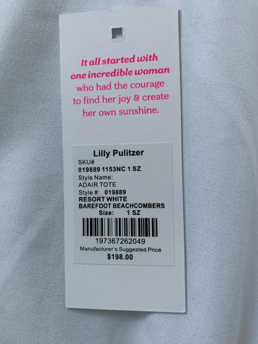 NWT Lilly Pulitzer Adair Tote Bag - Picture 7 of 7